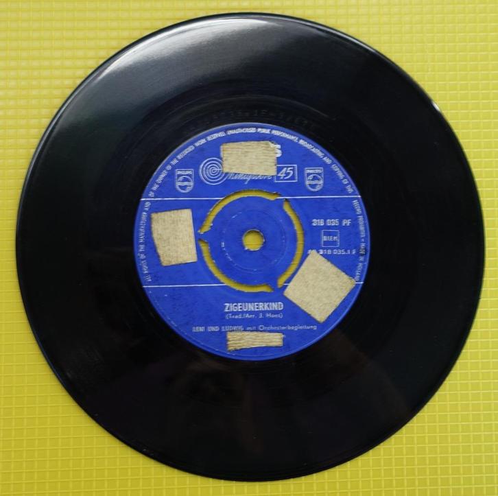 leni und ludwig - zigeunerkind, Cd's en Dvd's, Vinyl Singles, Single, 7 inch, Ophalen of Verzenden