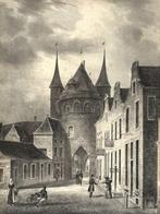 Litho Binnen Apoort Groningen, 1832, Antiek en Kunst, Kunst | Litho's en Zeefdrukken, Ophalen of Verzenden