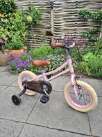 Kinderfiets 12 inch rosé, Ophalen, Zijwieltjes, Gebruikt, Minder dan 16 inch