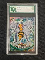 Topps Beedrill #15 - GRAAD 9 - Pokemon, Ophalen of Verzenden, Zo goed als nieuw, Losse kaart