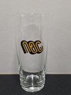 bierglas Nac Breda fluitje oud logo Beatrixstraat 1912, Ophalen, Zo goed als nieuw, Bierglas