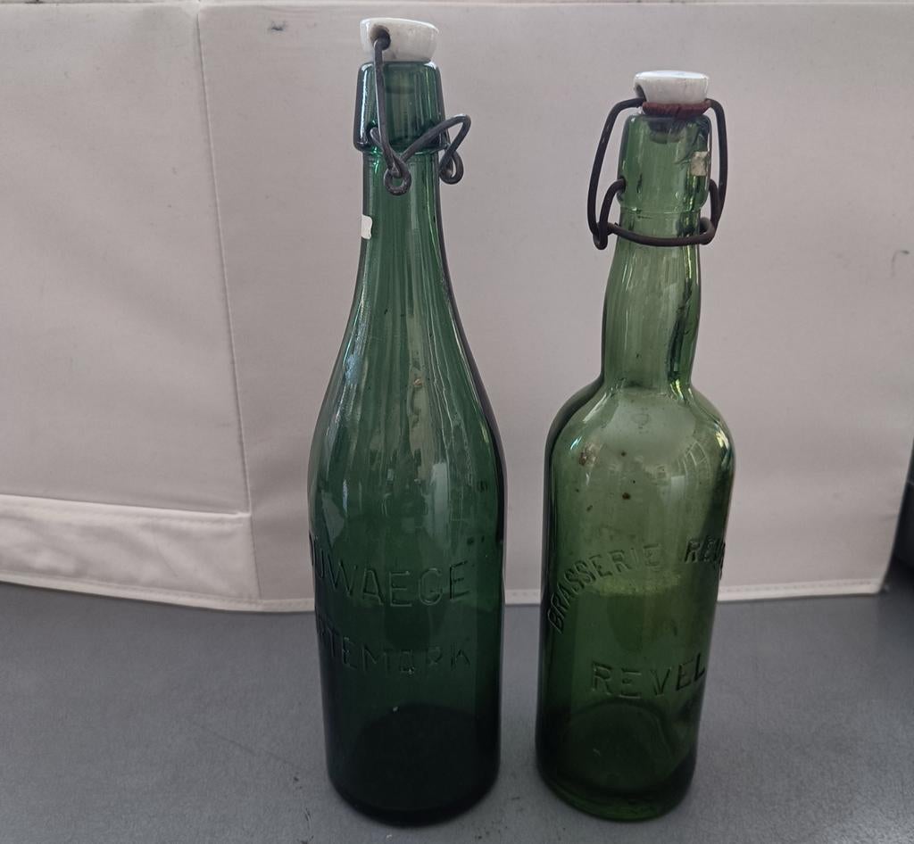 oude bierfles, Ophalen of Verzenden, Gebruikt