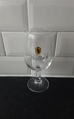 JUPILER oude logo glas (op voet), Verzamelen, Glas en Borrelglaasjes, Ophalen of Verzenden, Zo goed als nieuw, Bierglas