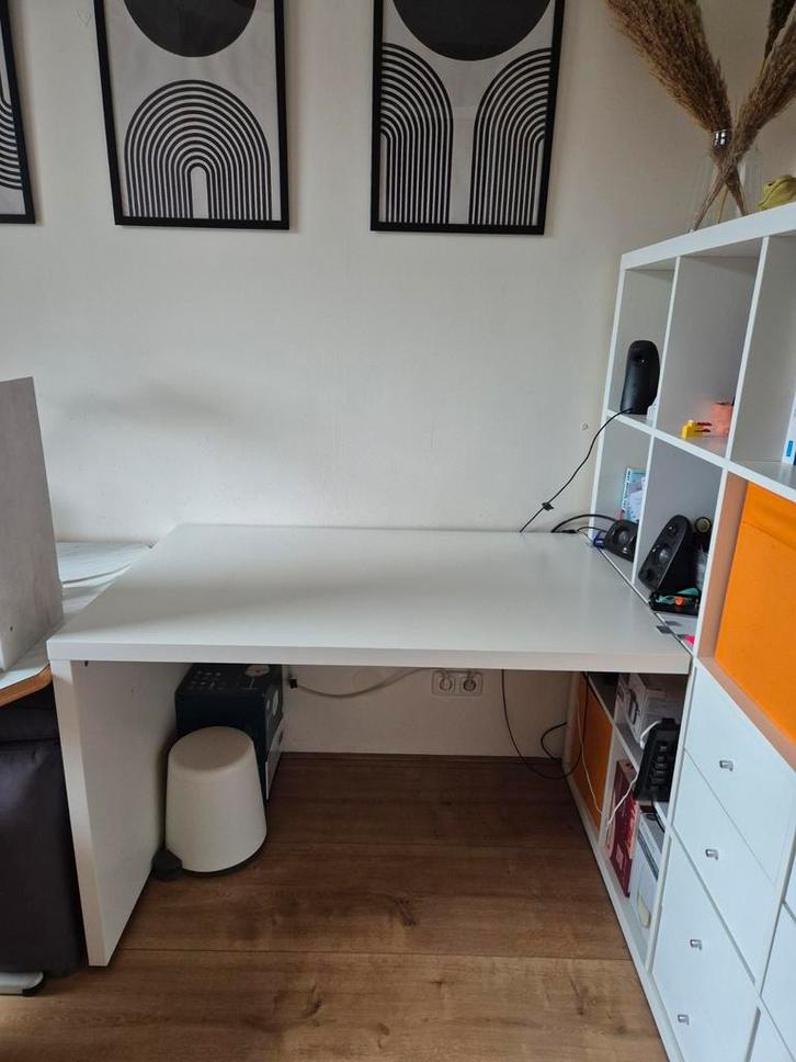 Kallax bureau incl. montage onderdeel (excl. kast), Huis en Inrichting, Bureaus, Gebruikt, Bureau, Ophalen