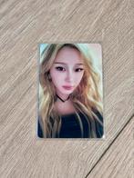 Giselle aespa qq music photocard pc, Ophalen, Zo goed als nieuw, Foto of Kaart