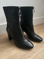 Premium H&M Zwart leren Laarzen Black Leather Boots Zip 39, Kleding | Dames, Schoenen, Nieuw, Lage of Enkellaarzen, H&M, Ophalen of Verzenden