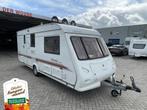 Elddis Odyssey 490 /4 Stapelbed XXL Badkamer, Caravans en Kamperen, Caravans, Standaardzit, Elddis, Kachel, Bedrijf