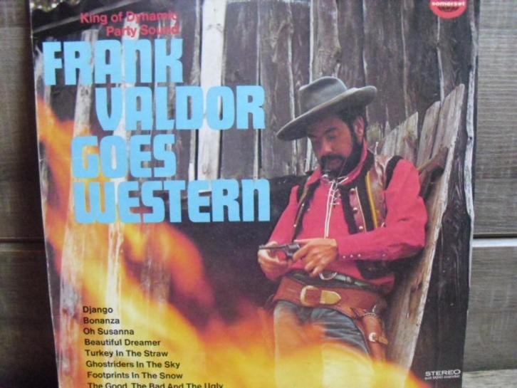 Frank Valdor "Frank Valdor Goes Western" LP, Cd's en Dvd's, Vinyl | Country en Western, Gebruikt, 12 inch, Ophalen of Verzenden