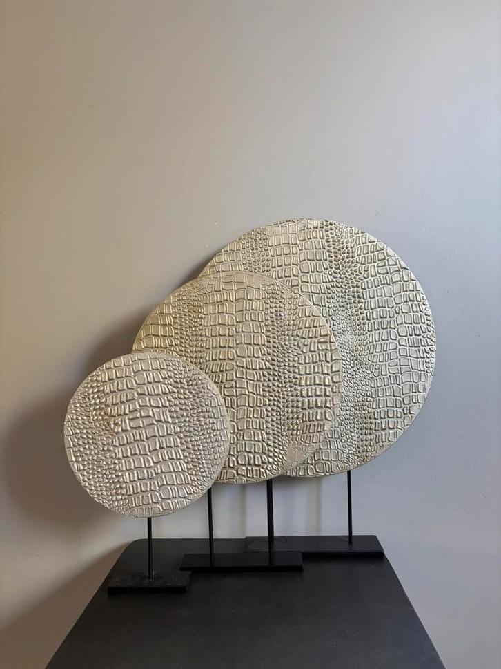 Croco ornament op statief, Huis en Inrichting, Woonaccessoires | Kransen, Ophalen of Verzenden