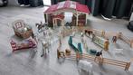 Complete Schleich Manage inclusief alle paarden en accessoi, Ophalen of Verzenden, Zo goed als nieuw, Jongen of Meisje