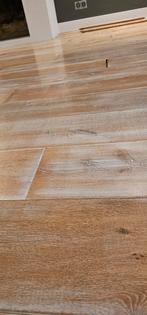 Eiken vloer 30m2 massief vloerdelen plank, Doe-het-zelf en Verbouw, Vloerdelen en Plavuizen, Ophalen, Vloerdelen of -planken, Zo goed als nieuw