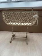 Brocante rotan wieg, Kinderen en Baby's, Babywiegjes en Ledikanten, Ophalen, Gebruikt, Wieg