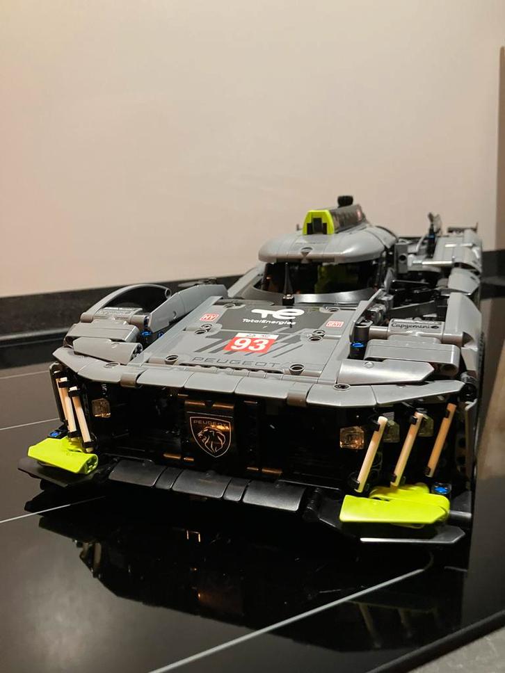 Lego Technic Peugeot 9X8 24H Le Mans Hybrid Hypercar, Kinderen en Baby's, Speelgoed | Duplo en Lego, Zo goed als nieuw, Lego, Complete set