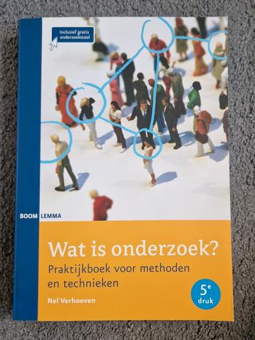 Wat is onderzoek? - Nel Verhoeven beschikbaar voor biedingen