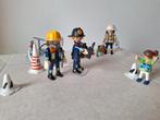 Playmobil 3 brandweer mannen, Gebruikt, Ophalen of Verzenden