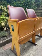 Te koop: originele retro bioscoopstoelen, Ophalen, Minder dan 50 cm, Gebruikt, Minder dan 75 cm