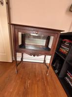 antieke houten theekast,meer dan 150 jaar oud, Ophalen