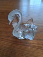 GLAZEN ZWAAN, Verzamelen, Beelden en Beeldjes, Ophalen of Verzenden, Zo goed als nieuw, Dier