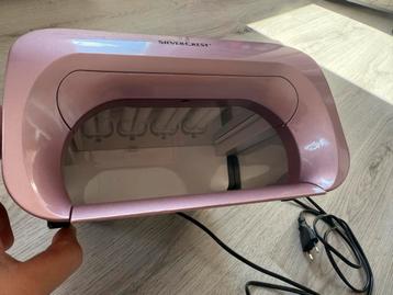 Zwart/Roze Nagellamp - Zo goed als nieuw! beschikbaar voor biedingen