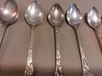 Broekema theelepels verzilverd – 6 stuks – vintage, Ophalen of Verzenden