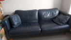 Leren bank, Ophalen of Verzenden, Zo goed als nieuw, 75 tot 100 cm