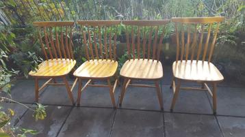 Retro vintage Akerblom Zweden eetkamerstoelen beschikbaar voor biedingen