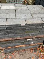 Natuursteen tegels, Tuin en Terras, Tegels en Klinkers, Ophalen, Zo goed als nieuw, Natuursteen, Terrastegels
