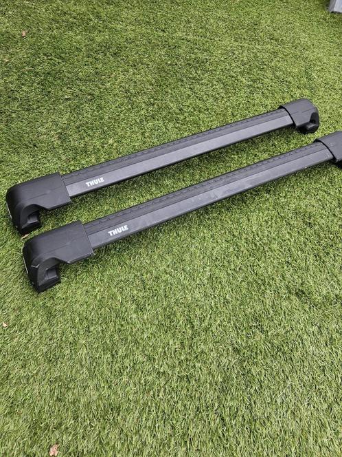 Thule wingbar edge black dakdragers voor Peugeot 5008 >2017, Auto diversen, Dakdragers, Zo goed als nieuw, Ophalen