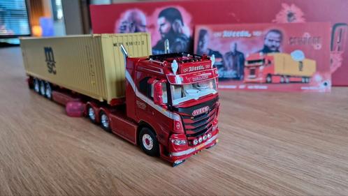 Tekno | Iveco Weeda Gamorra, Hobby en Vrije tijd, Modelauto's | 1:50, Zo goed als nieuw, Bus of Vrachtwagen, Tekno, Ophalen of Verzenden