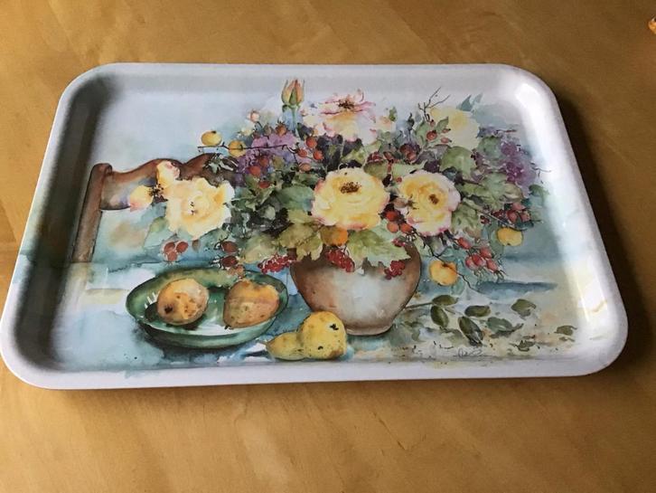 Prachtig dienblad Ali Kruse Kolk 45x31 cm, Huis en Inrichting, Woonaccessoires | Dienbladen, Gebruikt, Kunststof, Rechthoekig