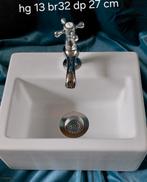 WC fonteintje hg 13 br 32 dp 27 cm met kraantje, Doe-het-zelf en Verbouw, Sanitair, Ophalen, Toilet