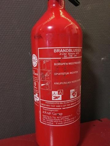 brandblusser Anaf Group 2 liter schuim AFFF uit 1997. beschikbaar voor biedingen