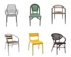 Horeca terrasstoelen stapelstoelen terrasmeubilair