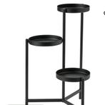 OLIVBLAD Plantenstandaard Zwart 58cm, Tuin en Terras, Bloempotten, Nieuw, Metaal, 40 tot 70 cm, Tuin