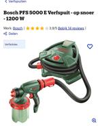 Gebruikte Verfspuit - Goede Staat Bosch pfs 5000 e, Doe-het-zelf en Verbouw, Bosch, Gebruikt, Ophalen of Verzenden, Verfspuit of Verfpomp