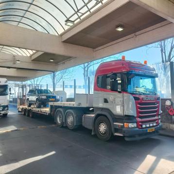 Gezocht: Chauffeur voor Scania R450 semi-dieplader beschikbaar voor biedingen