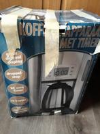 koffieapparaat met timer, Witgoed en Apparatuur, Koffiezetapparaten, Ophalen of Verzenden, Gebruikt, Koffiemachine