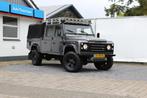 Land Rover Defender 130 2.4 Crew Cab - Huif - Dakrek - Stoer, Auto's, Te koop, Zilver of Grijs, Geïmporteerd, 5 stoelen