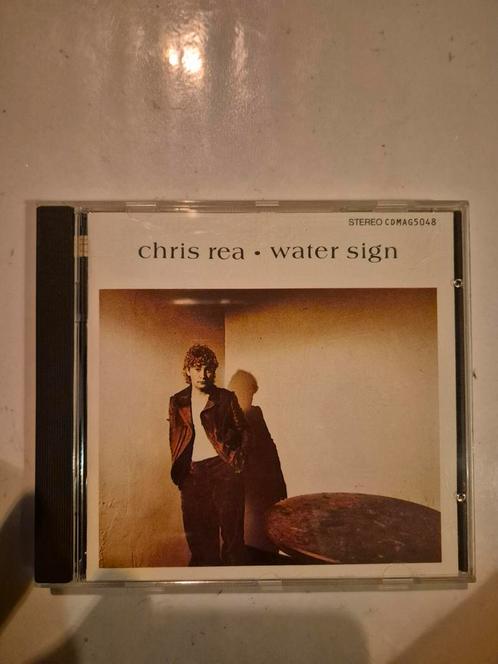 Chris Rea - Water sign. Cd. 1983, Cd's en Dvd's, Cd's | Rock, Gebruikt, Poprock, Ophalen of Verzenden
