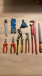 Diverse tangen - loodgieters gereedschap, Doe-het-zelf en Verbouw, Gereedschap | Handgereedschap, Gebruikt, Ophalen of Verzenden