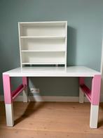 Kinderbureau Pahl Roze - incl burostoel, Ophalen, In hoogte verstelbaar, Gebruikt, Bureau