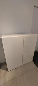 Kast met planken en hoogglans deuren, Ophalen, Met deur(en), 100 tot 150 cm, 150 tot 200 cm