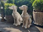 Betonnen beelden honden Whippet, Ophalen, Gebruikt