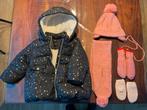 Name it meisjes winterjas incl. muts, sjaal en handschoenen, Ophalen, Zo goed als nieuw, Maat 86