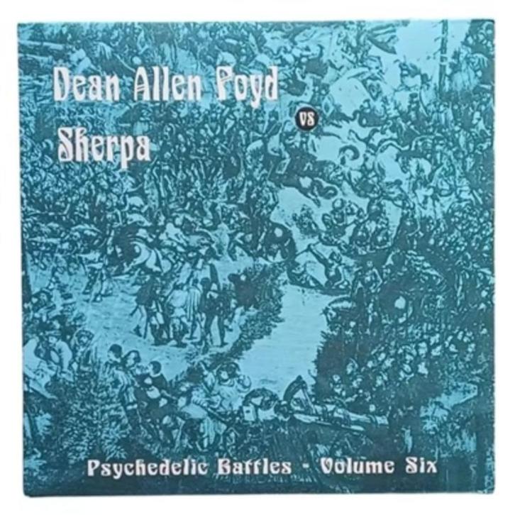 LP Dean Allen Foyd Vs Sherpa - Psychedelic Battles Vinyl, Cd's en Dvd's, Vinyl | Rock, Zo goed als nieuw, Overige genres, 12 inch