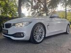 BMW 4 Serie 428i Cabrio Luxury, Memory, Nekverw. (bj 2014), Automaat, Gebruikt, 4 stoelen, Wit