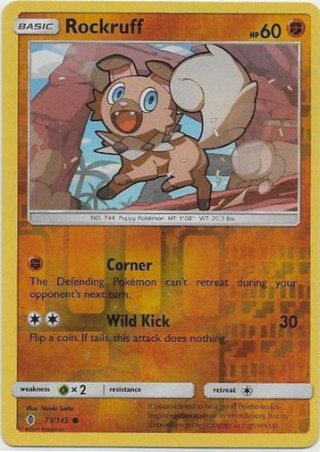Guardians Rising,  Rockruff [reverse] 73/145 beschikbaar voor biedingen