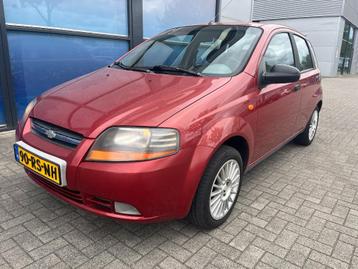 Mooie Chevrolet Kalos 1.4 2005 - LAGE KM STAND - AIRCO beschikbaar voor biedingen