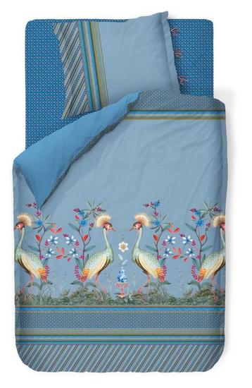 Pip studio dekbedovertrek “flirting birds” blauw 155x 220 beschikbaar voor biedingen