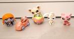 littlest pet shop set met autootjes, Ophalen of Verzenden, Zo goed als nieuw